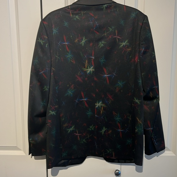 Mens blazer fireworks pattern - Picture 3 of 4